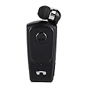 F920 Retractable Bluetooth Earphone Business Lavalier Earphone Sports Bluetooth Headset Voice Prompts Call Vibration Bluetooth V4.1 Anti-Lost…