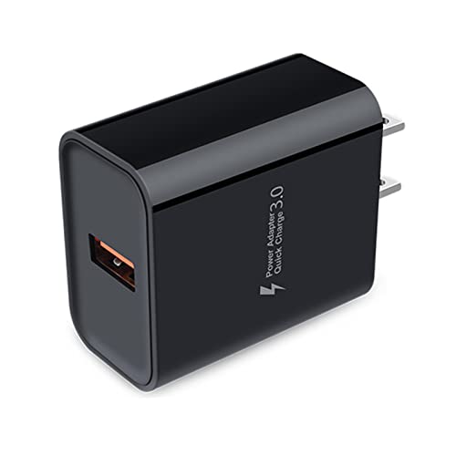 18W USB Charger 3A Quick Charge 3.0 Wall Charger Plug AC Power Adapter Fast Charging Block for Samsung Galaxy S26 S25 S24 S23 S22 S21 S20 Z Flip 7 FE