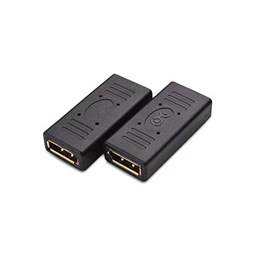 Cable Matters 2-Pack DisplayPort to DisplayPort Coupler, Display Port Adapter Female to Female, DP to DP Coupler