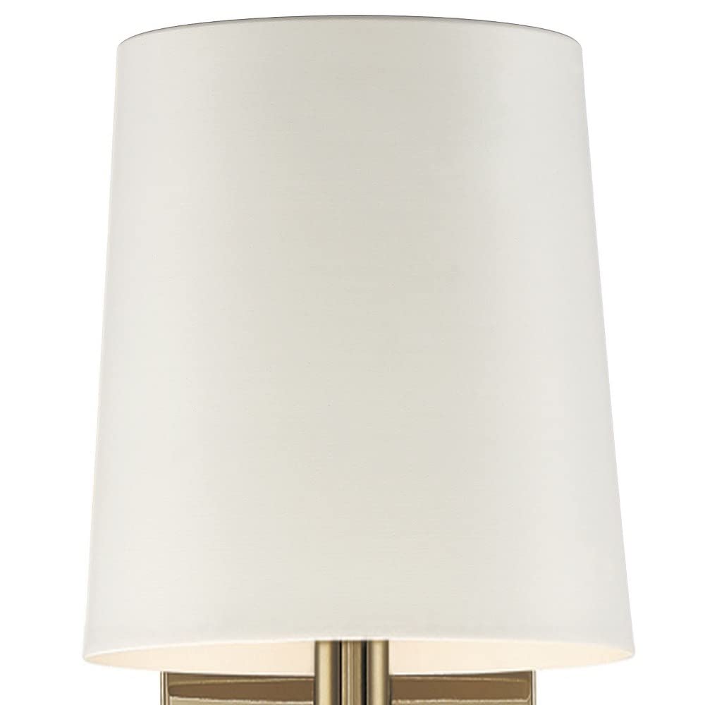 Crystorama Bromley 1 Light Polished Nickel Sconce