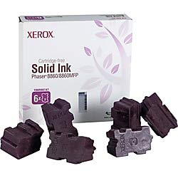Xerox 108R00747 Magenta Solid Ink Sticks, Pack of 6