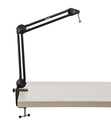 Samson MBA28 28" Microphone Boom Arm Studio Podcast USB Mic Stand w/Desk Clamp