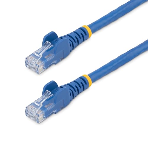 StarTech 3ft Cat6 Snagless Cable, 10 Pack, Blue (N6PATCH3BL10PK)