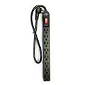 AVBcable LTS-8S 8 Outlet Power Strip, Black