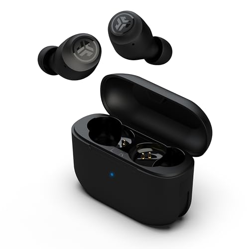 JLab Go Air Pop+ True Wireless Earbuds, in Ear Headphones, Bluetooth Earphones, 35H Playtime Ear Buds, Bluetooth Earbuds with Microphone, USB-C