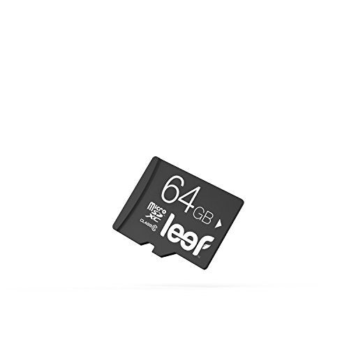 Leef Mobile Memory microSD w/ Adapter - Black (64GB)