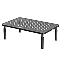 WALI Computer Monitor Stand for Desk, Adjustable Laptop Riser, Desk Monitor Stand Underneath Storage for Office, Home, School Supplies (STT003), 1