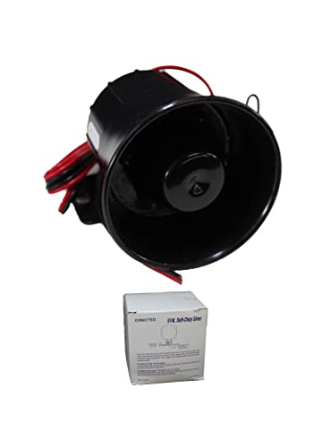 Viper Directed Install Essentials Revenger Soft Chirp 6-Tone Siren 514L - Black - Universal Fit - 120 dB - 12V DC - Passenger Car & Truck Compatible