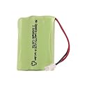 Hitech - Replacement GP60AAAH3BMJ Cordless Phone Battery for Many GE Telephones, Including: 21009GE3, 25832GE3, 27910GE3