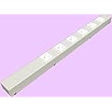 20 in Hardwired Power Strip, Beige, H02006NVG