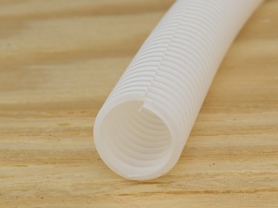 Secure 1/4 Inch White Flexible Conduit - 100 Foot