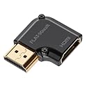 AudioQuest HDMI 90° NU/R Flat Adaptor Narrow Up (NU) Right Bend