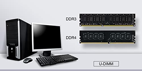 TEAMGROUP Elite DDR4 16GB Single (1 x 16GB) 3200MHz PC4-25600 CL22 (2933MHz or 2666MHz) Unbuffered Non-ECC 1.2V UDIMM 288 Pin PC Computer Desktop