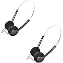 2 Pcs Retro Over-Ear Headphone,Vintage Feelings Underwire Headphones,Retro Lightweight Earphones,Hi-Fi Stereo Earphone Headset,Headphone,for Most…