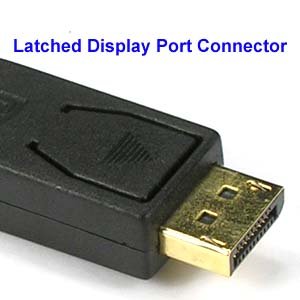 InstallerParts 3Ft Display Port Male to DVI Male Cable - Black - Used for Video & Audio Transmission