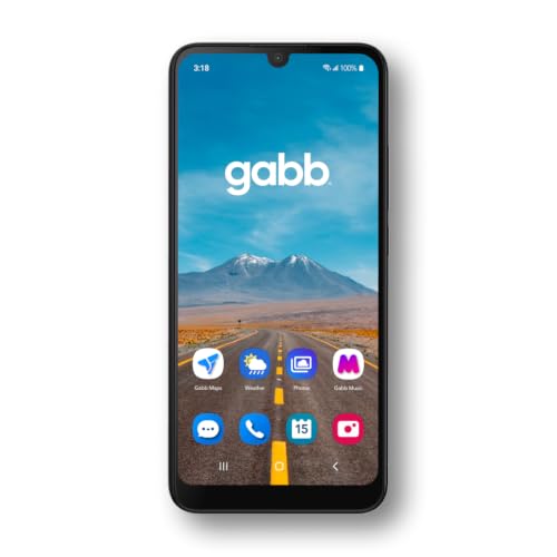 Gabb Phone 4 - Kids Phone, GPS Tracker, No Internet, Black