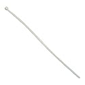 18" White Nylon Cable Ties - 175 lb. Capacity (Pack of 50)