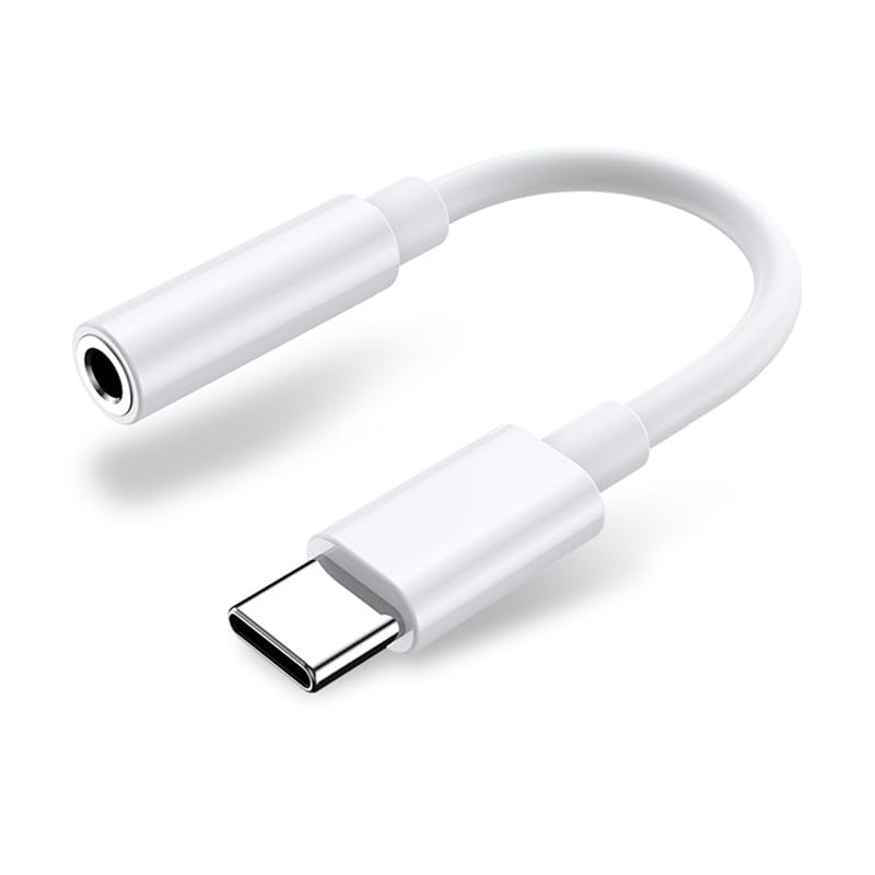 Fumei 3.5mm Retro Telephone Handset Reduce Cell Phone Radiation Mic Speaker Handheld Receiver for Andriod Phone iPhone/iPad (White&Base)