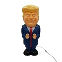 Goofballs 24-Inch Giant Trump Novelty Blow Mold Light - Retro Decor with Fun LED Lights for Indoor Use - Quirky Lamp for Kitchen or Party Display
