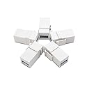 Cable Matters 5-Pack USB 3.0 Keystone Jack Inserts Gender Changer