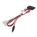 Coolgear 20 inch SATA Data and Molex Power Cable