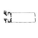 New for Acer Nitro 5 AN515-42 AN515-41 AN515-51 AN515-52 AN515-53 N17C1 Rear Lid Case TOP Back Cover/LCD Front Bezel Cover/Hinges L&R (Long Shapr