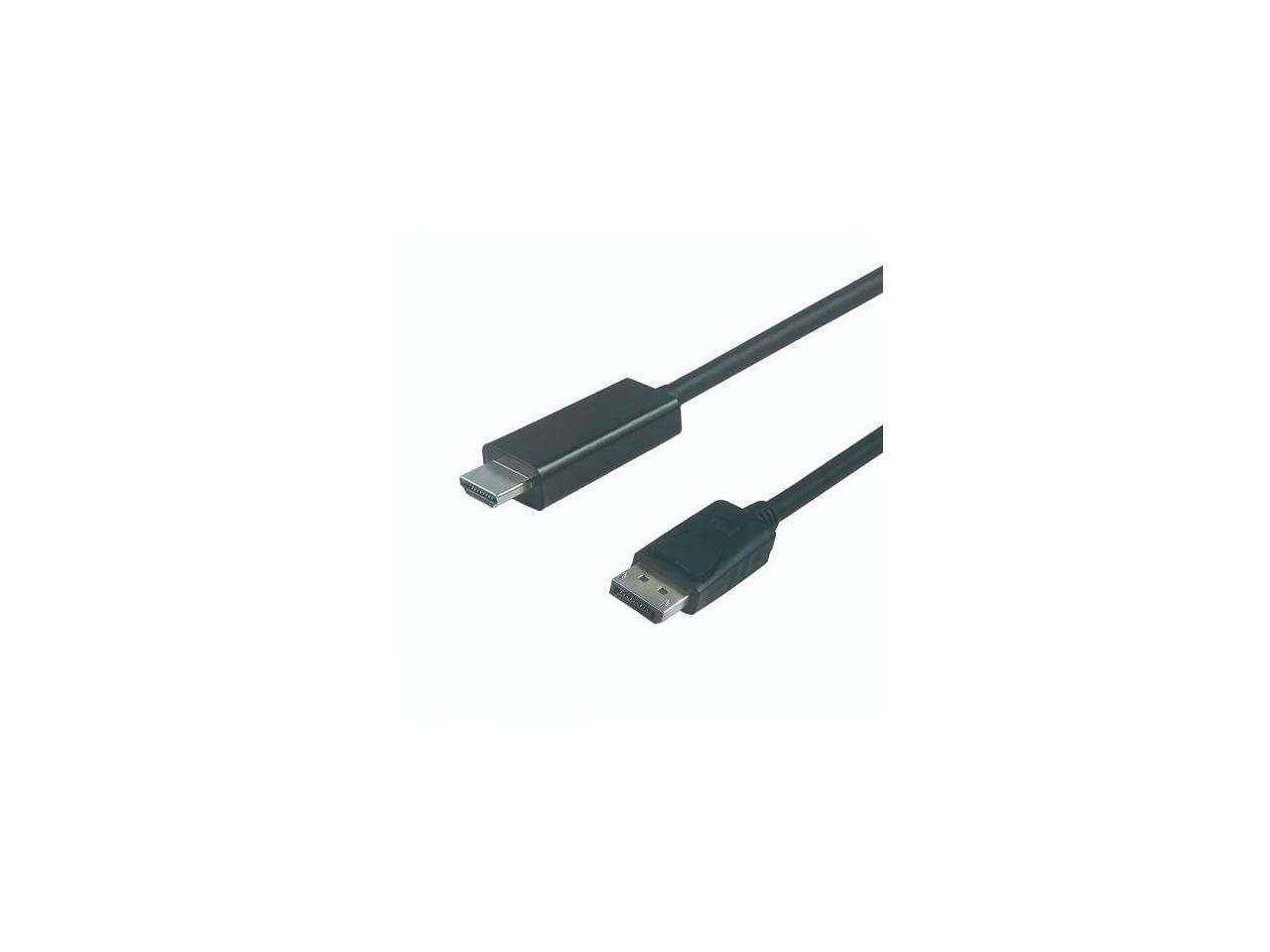 VisionTek DisplayPort to HDMI 2.0 Cable - Connects to HDMI Display, TV, or Projector (901214), 6 feet