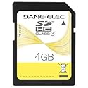 Dane-Elec High Speed 4GB Class 4 SDHC Flash Memory Card