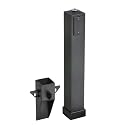 Arlington Industries GP37B-1 Gard-N-Post Outdoor Landscape Lighting Garden Post, 37-Inch, Black