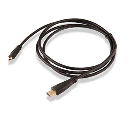 ienza HDMI Cable Cord Wire (Action Camera to HDTV) for GoPro Hero 3+ Hero3+ Black Silver Hero 4 Hero4 Hero 5 Hero5 Hero 6 Hero6 Hero 7 Hero7 and GoPro