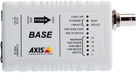 AXIS Communications 5026-401 AXIS Communications T8640 Ethernet Over Coax Adapter PoE+