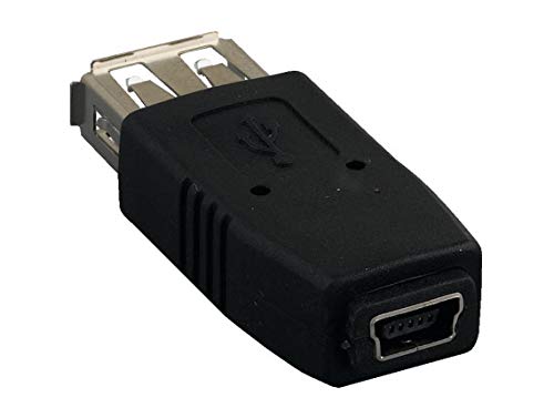Cable Leader USB Type A to Mini B 5-pin Adapter (F/F)