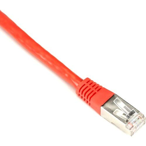 CAT5e 100-MHz Shielded, Stranded PVC Cable, (SSTP PIMF), PVC, Red, 20-ft. (6.0-m)