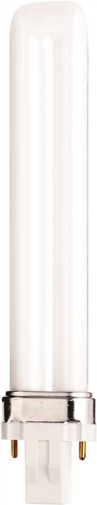 Satco 08311 - CFS13W/835 S8311 Single Tube 2 Pin Base Compact Fluorescent Light Bulb