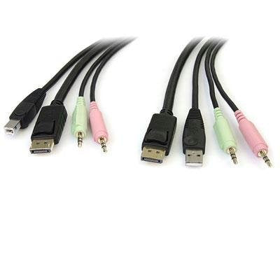 212 Main 6 ft.4-in-1 KVM Switch Cable