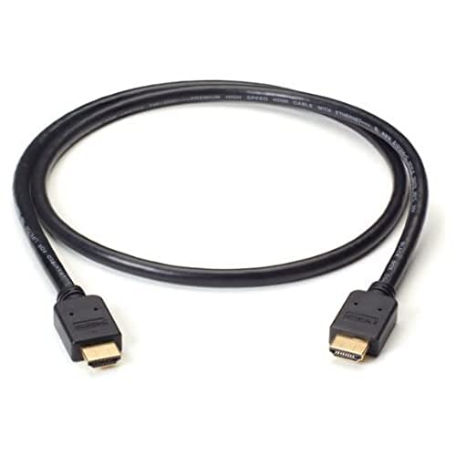 2TT3482 - Black Box Premium High-Speed HDMI Cable with Ethernet, Male/Male, 5-m (16.4-ft.)
