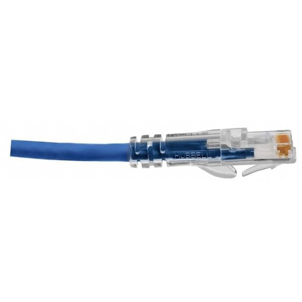 Ethernet Cable, Cat 6A, Blue, 1 ft.