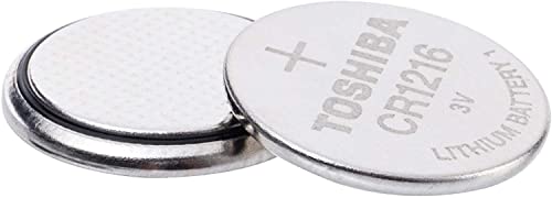 Toshiba CR1216 3V Lithium Coin Cell Battery Pack of 5