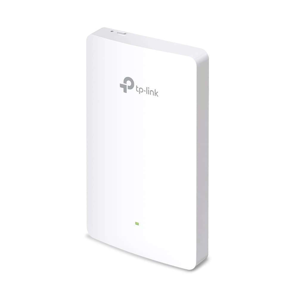 TP-Link EAP615-Wall | Omada Business WiFi 6 AX1800 in-Wall Wireless Gigabit Access Point | Support OFDMA, MU-MIMO & Beamforming | PoE Powered |