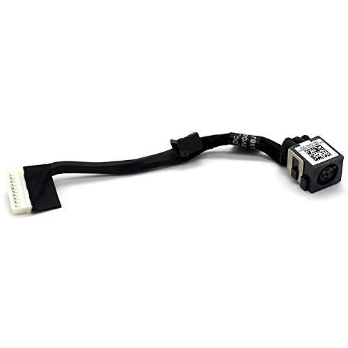 Compatible AC DC Jack Power Plug in Charging Port Connector Socket with Wire Cable Harness Replacement for Dell Precision 15 M7510 7510 P/N: MH9GW