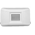 Rodann Electronics Wireless Transmitter - 500ft Range, PIR Sensor Technology, White