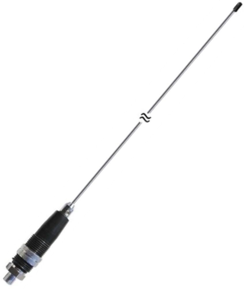 ProComm JBC3600 36-Inch Kwik Tune Antenna, 25 Watt Rated, Ring Tunable Base Loaded CB Antenna Pretuned to 27 MHz, Unique High Performance Design