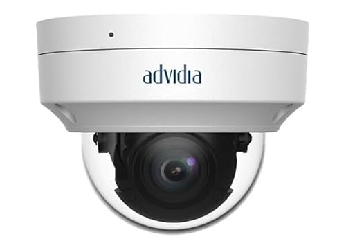 Advidia M-46-F-V2 4MP Outdoor Network Dome Security IP Camera with Night Vision
