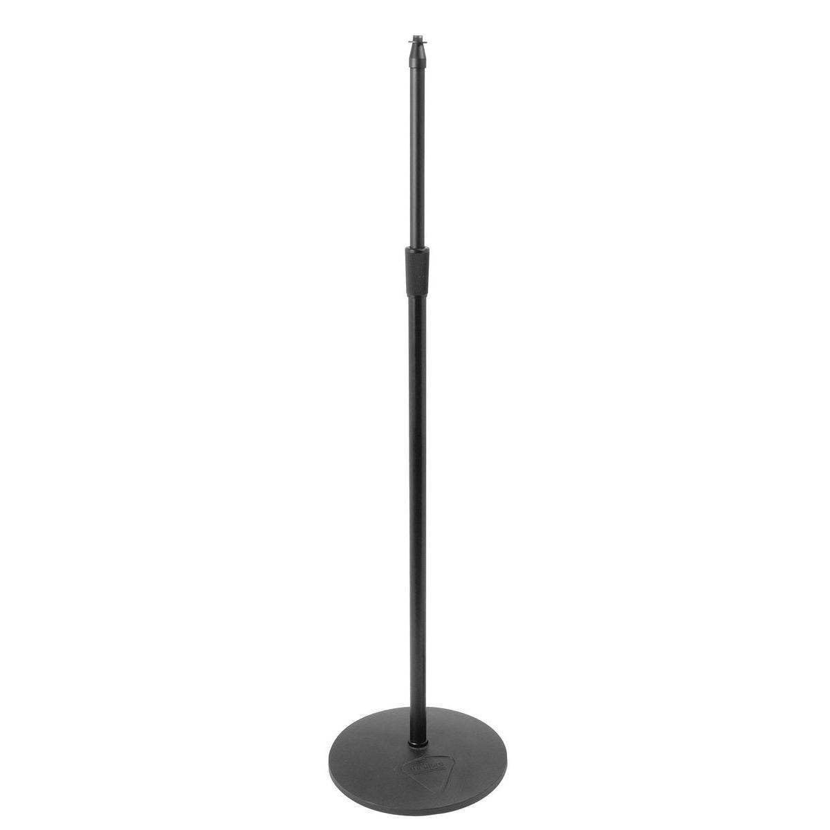 OnStage On-Stage MS9212 Heavy-Duty Low Profile Microphone Stand with 12" Base, Black