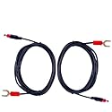 KOOKFJLLZ Turntable Ground Wire for Technics - 5ft Eliminate Turntable Hum & Buzz Grounding Cable (2-Pack) - Compatible with SL-BD10, SL-BD35