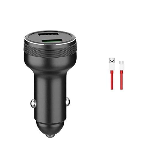 Warp Dash Car Charger for Oneplus 8T/9 Pro/8 7 / 7T Pro / 6T/6/5T/5/3T/3,USB Charging Rapidly Car Charger with 6.5A Warp Charge USB Data Cable for One