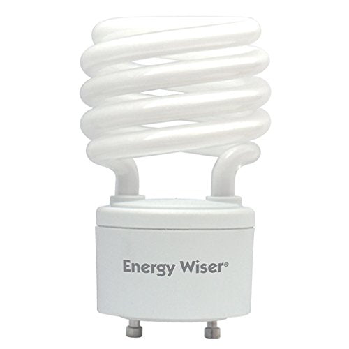 Bulbrite 509709 CF23WW/GU24/E 23W Energy Wiser Compact Fluorescent T3 Coil, Twist and Lock GU24 Base, 100W Equivalent, Warm White