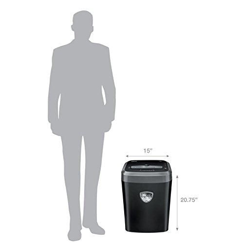 Fellowes 4674001 74C Powershred 14 Sheet with Cross Cut Shredder