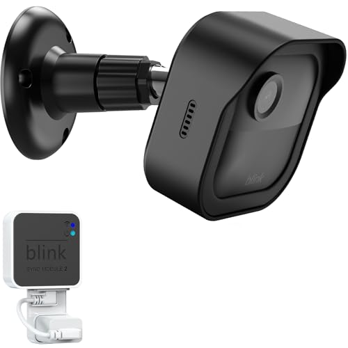 Blink Outdoor 4 (4th Gen) Wall Mount, Weatherproof Protective Cover and 360 Degree Adjustable Mount with Blink Sync Module Mount for Blink Outdoor