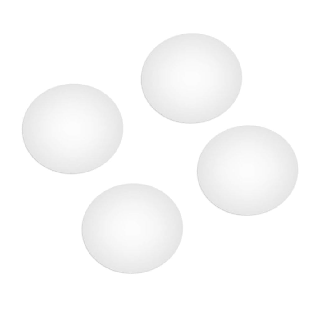 Laptop Rubber Silicone Feet Dot with Adhesive Compatible with DELL,Asus,Lenovo,HP Laptop,Computer Case,Keyboard Riser,Appliance Feet (White)